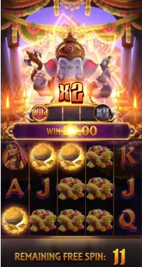 Modo de jogo Ganesha Gold